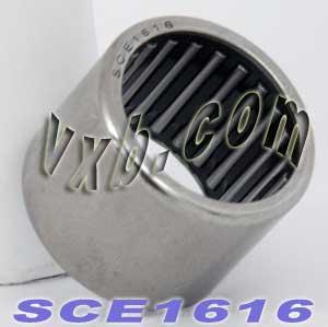 BA1616ZOH Shell-Type Needle Bearing 1" x 1-1/4" x 1"