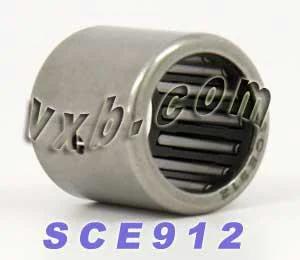 BA912ZOH Shell-Type Needle Bearing 9/16x3/4x3/4 Inch