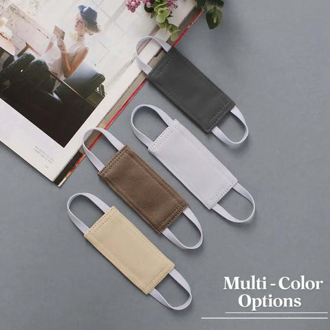 Multi-color Baby Door Latch Cover Silencer for Nurseries, Thick Cushion and Soft Three Layer Fabric with Elastic Straps