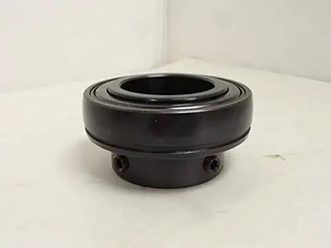 Ball Bearing Insert With One And Fifteen Sixteenths Inch Bore And Ninety Millimeter Outer Diameter Heavy Duty Set Screw Locking Industrial Grade Precision Component For Machinery Rexnord MB251-1516-PENPA, front view