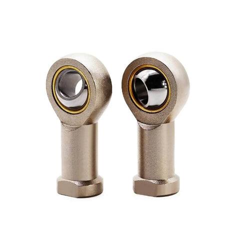 Built Tough Ball Bearing Rod End Joint With Internal Thread Metric Female Cylinder Fisheye Connector For M4 M5 M6 M8 M10 And M12x1.25 Thread, Industrial Grade Fit For Machinery And CNC, VXAXPOHZA, side view