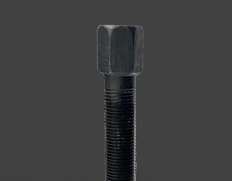 Hex screw rod from Ball Joint Press Tool Kit For Cars 10-Piece Set with durable construction for automotive suspension maintenance.