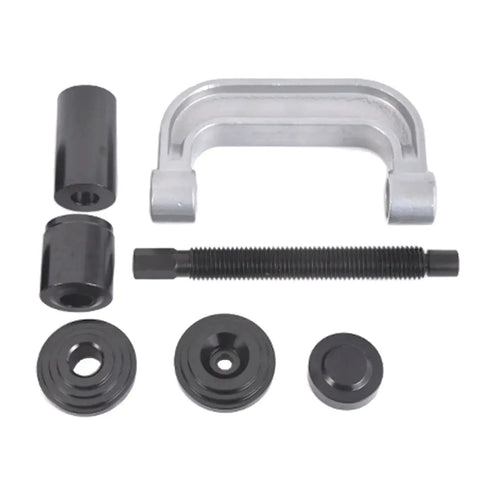 Ball Joint Press Tool Kit For Cars 10-Piece Set With Seat Clamp, Hex Screw Rod, C Clamps And Sockets, automotive suspension tool