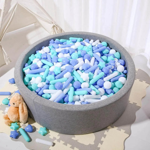 Ball Pit Balls for Toddlers - Macaron Ball Pit Balls Crush Proof Plastic Toy Balls for Toddlers Ball Pits, Play Tent, Baby Pool Toys