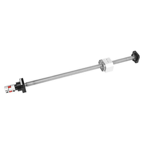 SFU1605 Ball Screw CNC Kit 16mm Diameter Lead 5mm 650mm Length with nut, FK FF12 supports, coupler, nut housing, end machining.