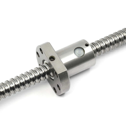 Ball Screw SFU1204（Diameter 12mm Pitch 4mm） Length 300mm with Metal Nut for CNC Machine Parts close-up