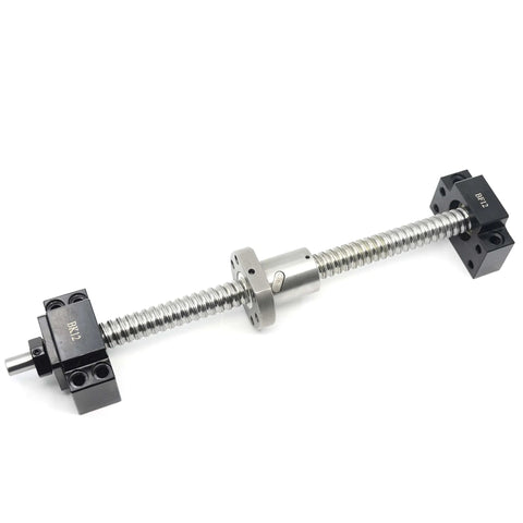 ✝️ Ball Screw SFU1605 (Diameter 16mm Pitch 5mm) Length 250mm with Metal Ball Screw Nut for CNC Machine Parts on white background