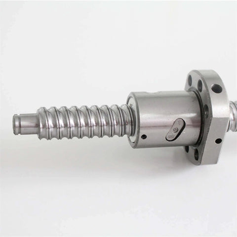 Ball Screw SFU1605-750mm with Ball Nut 16mm RM1605 Ballscrew C7 End Machining Anti-Backlash L750mm/29.53inch CNC DIY Part, close-up view