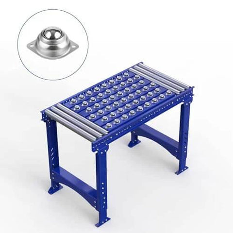 Surface Ball Bearing Rollers Ball Transfer Units with 1 Inch Main Ball Flange Mounted Design for conveyors tables and material handling
