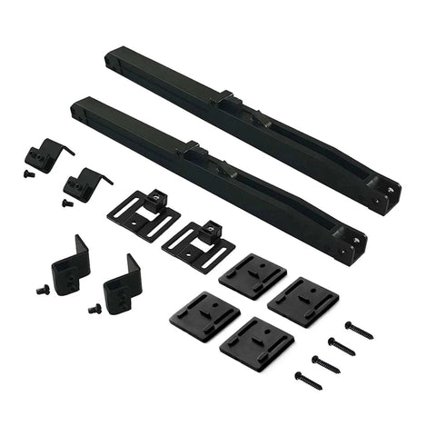 2PCS Barn Door Soft Close Mechanism Spring Buffer Damper Upgraded Hole-Free Version Sliding Barn-Door Hardware components