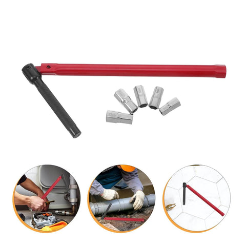 Do It All Basin Wrench And Socket Spanner Set 8 To 13 Millimeter Plumbing Tool Kit for faucet installations and repairs