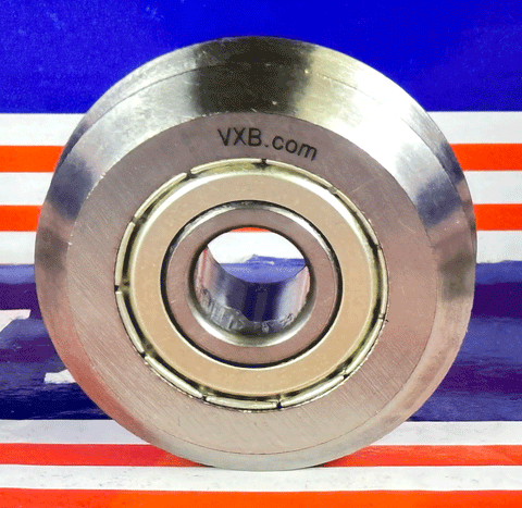 8x26x7 V Groove Guide Bearings Shielded 9397 VXB Bearing