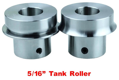 Eight Radius Die Set For Bead Roller With 22mm Shaft Includes Four Pairs Of Dies Five Sixteenths One Half One And One Half Inch Radii Cr12 Steel