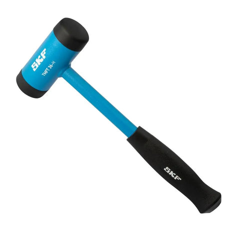 Dead blow hammer from TMFT 36 Bearing Fitting Tool Kit For Mounting Bearings With Bore Diameters From 10 To 55 Mm, ideal for workshop use.