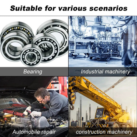 Collage of 1.5 Inch Bearing Balls Set Five Pieces 38mm G25 Steel Precision Balls used in various machinery applications