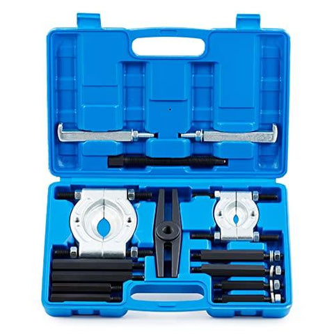 Bearing Puller Set, 5 Ton Capacity Bearing Separator, Pinion Wheel Bearing Removal Kit with 2" and 3" Jaws, Wheel Hub Axle Puller Set, Heavy Duty Bearing Splitter Tool Kit - VXB Ball Bearings