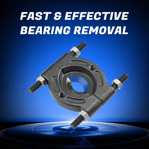Image of a bearing splitter from the 14 pcs bearing puller and splitter kit 5 ton with 2 and 3 inch separator jaws.