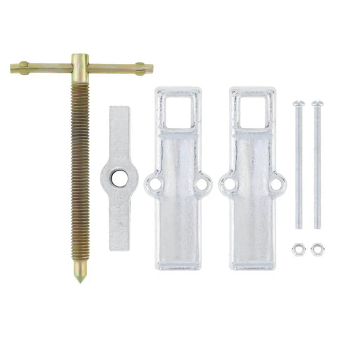 Three Inch Two Jaw Bearing Puller Tool Set With Adjustable Carbon Steel Mandrel Gear Pulley And Flywheel Remover parts layout