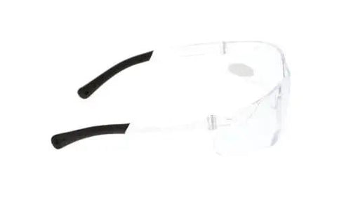Side view of BearKat BKH20 Bifocal Safety Glasses 2.0 Diopter with Duramass Coating, clear polycarbonate lens, UV protection