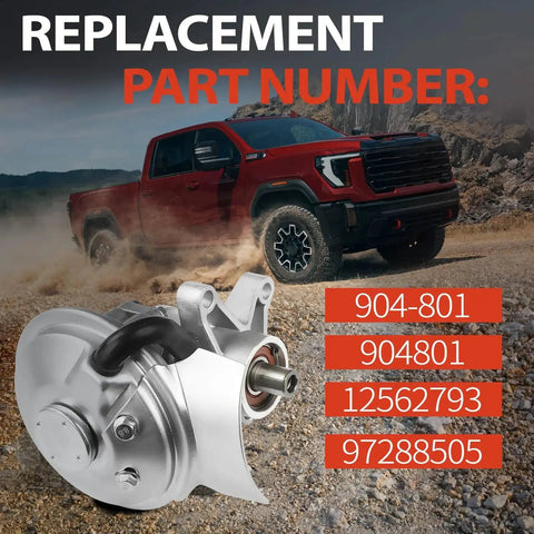 Beefed Up Vacuum Pump Replacement For Chevrolet Tahoe Express 2500 3500 Suburban C1500 C2500 K1500 K2500 Yukon Savana GMC P3500 1996 1999 65L V8