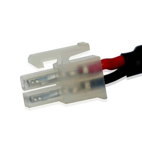 Close-up of connector for Beefy 24V Linear Actuator With 24 Inch Stroke And 2000 Lbs Push, IP65 Protected, Progressive Automations PA-17