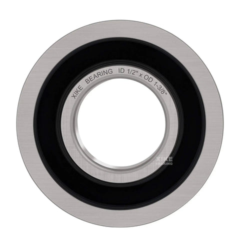 Beefy 4 Pack Flanged Ball Bearings Sealed Chrome Steel For Lawn Mowers Wheelbarrows Carts And Hand Trucks With Half Inch Shaft