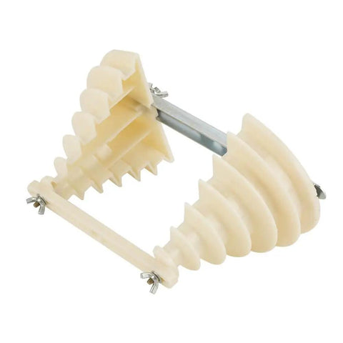 Coil Wire Winding Mold For Single Phase Motors And Home DIY Projects Beige Plastic Tool, six-layer capacity, concentric guide