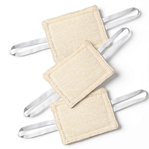 Three Pack Door Silencers For Quiet Close Cushions With Durable Straps And Elastic Bands No More Door Slams Noise Blocker Latch Cover Pads