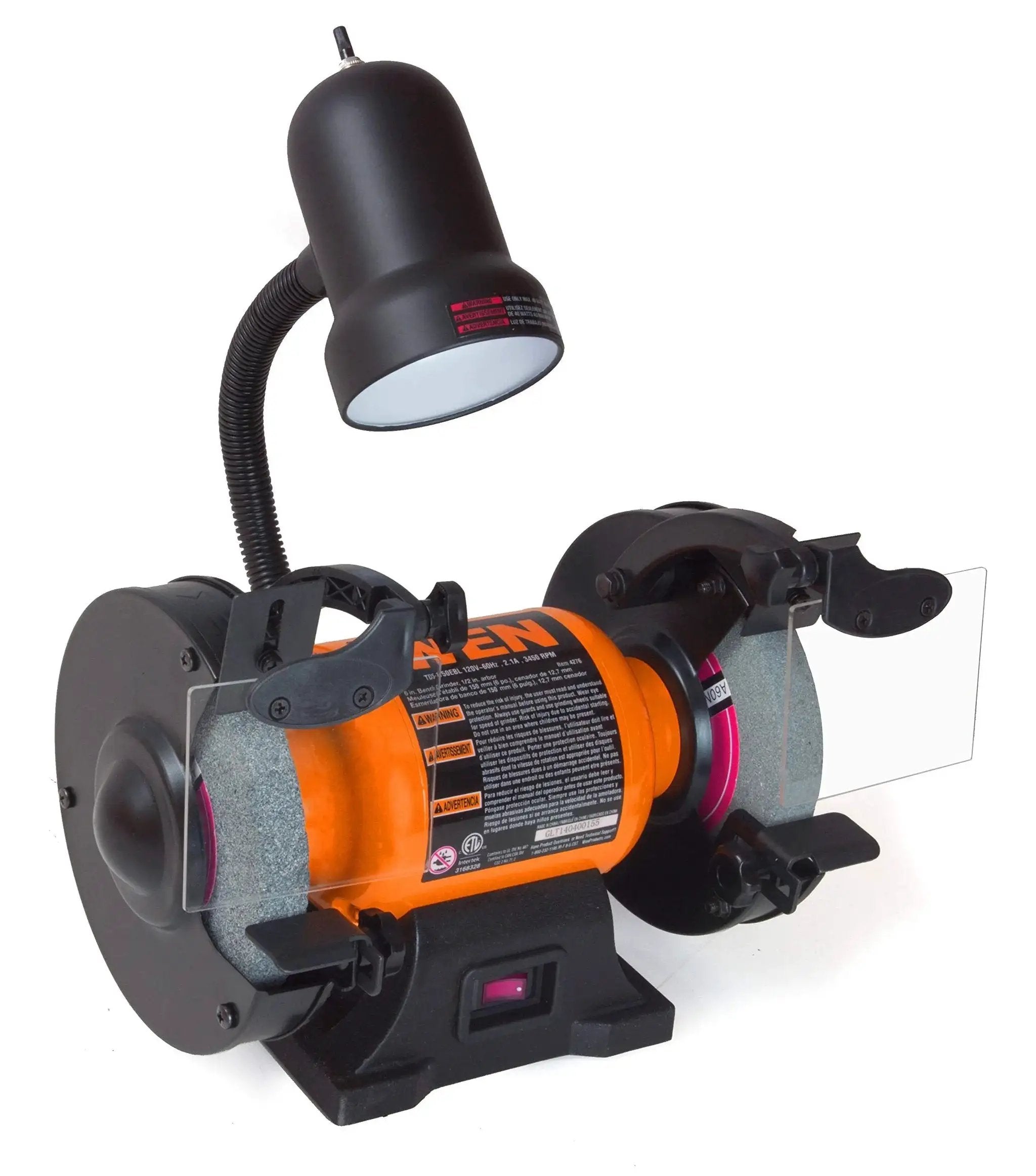 2.1 Amp Bench Grinder With Flexible Work Light 🍁 &ndas...