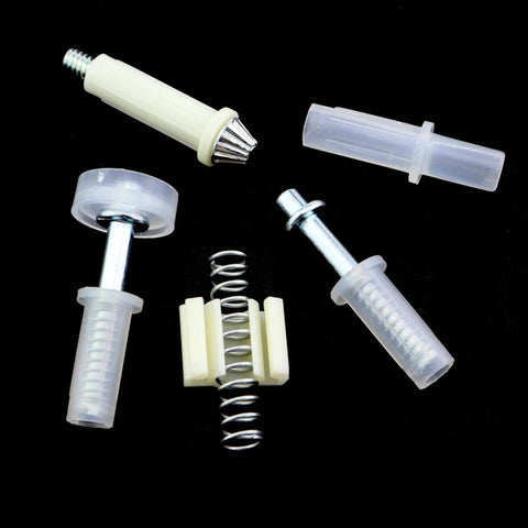 Bi-Fold Door Hardware Sliding Guides Set 10 Pieces For Bi-Fold Closet And Accordion Doors Repair Replacement Kit