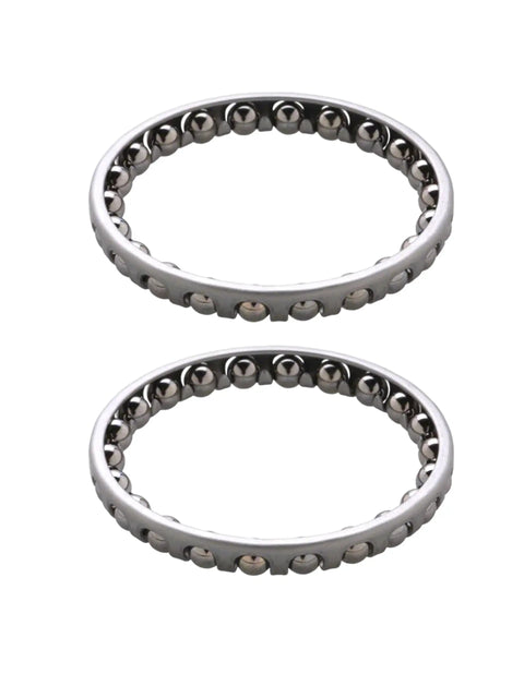 Beefy Premium One And One Eighth Inch Headset Bearings Kit With Twenty Two Five Thirty Second Inch Ball Bearings Per Retainer