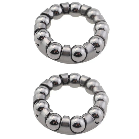 Two Pack 1/4 Inch Ball Bearings For Bike Cranksets 304 Stainless Steel Rust Resistant 29mm Outer Diameter 18.2mm Inner Diameter