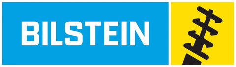 Bilstein logo with text and stylized shock absorber icon, representing automotive parts company.