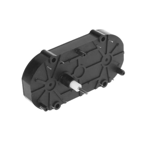 Stepper Rotation Motor 270 Degrees Auto Instrument Machine, 2.9 x 5.9cm, Black, rear view showing mounting points