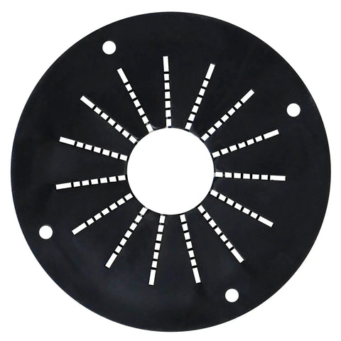 Rigging Grommet 3 Inch Black For Boats And Docks With Rugged Rubber Center And Durable Plastic Ring Protects Lines And Wiring Passing Through Decks And Rails Preventing Snags And Wear For Marina Installations