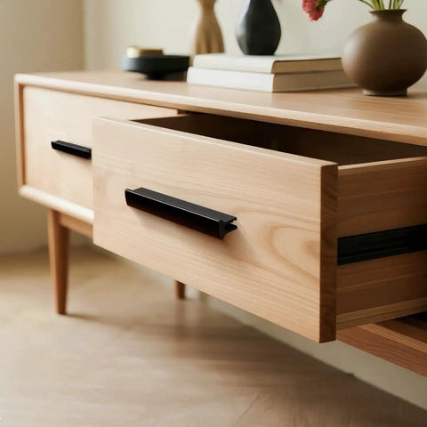 Black drawer with Five Piece Adjustable Drawer Pulls Zinc Alloy Cabinet Handles Center To Center Adjustable From 1 To 4 Inches