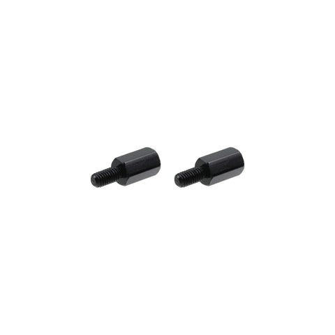 10 Pieces Aluminum Male Female Threaded Hex Standoffs M3x6mm 14mm Length Black Aluminum Spacer For Drone Quadcopter Circuit Board