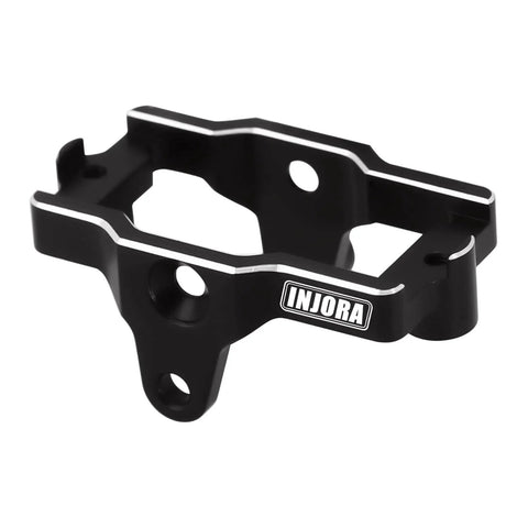 Black metal mount for Coreless High Torque Micro Servo with Mount and Servo Horn for TRX4M TRX4MT 1/18 RC Crawler Upgrade Parts