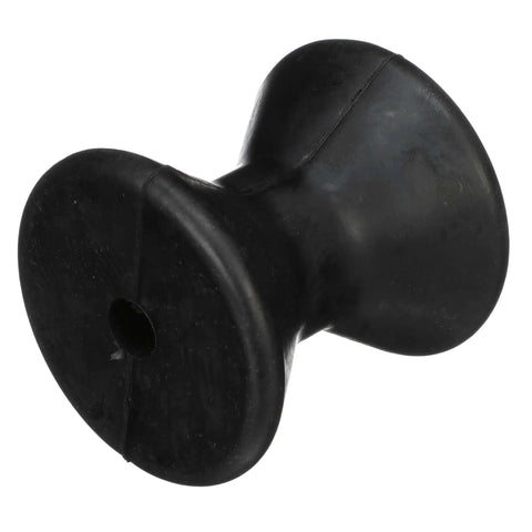 Bow Roller For Boat Trailer Molded Black Four Inch By One Half Inch Smooth Loading And Centering Cushioned Bow Protection Oil Fuel And Salt Resistant Replacement Part By Seachoice