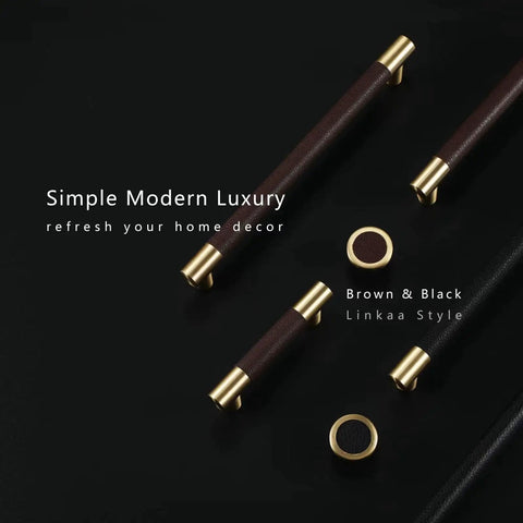 Ten Pack Black Brass Kitchen Cabinet Handles And Drawer Pulls Brushed Gold Finish Modern Hardware For Vanity Dresser Drawers