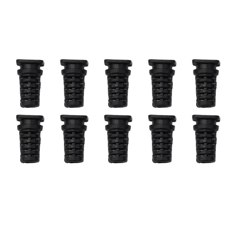 10 Pack Cable Gland Connectors Rubber Strain Relief Cord Boots For 3.5mm 4mm And 5mm Wires Black And White Angled Grinder Cord Protector
