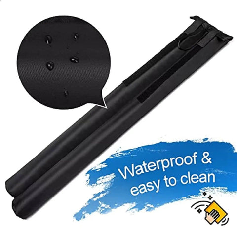 Large 36 Inch Door Draft Stopper Foam, Bottom Of Door Gap Filler And Noise Blocker, Adjustable Seal To Block Cold Air