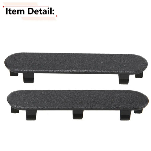 Door Panel Handle Plug Screw Cover Trim For Chevy Corvette C5 1997 1998 1999 2000 2001 2002 2003 2004 Black 2 Pack Easy Install