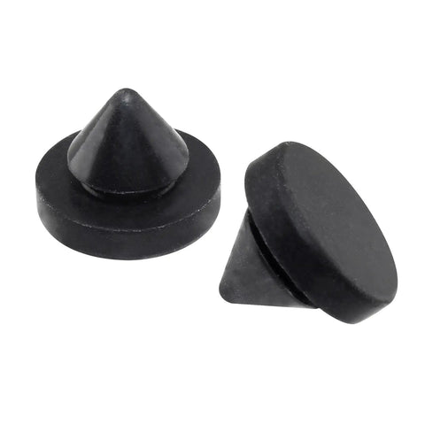 60 Pack Rubber Door Silencers For Half Inch Diameter Metal Doors Heavy Duty Anti Collision Door Stops For Metal Frames No Slam Door Bumpers In Black Great For Home Use