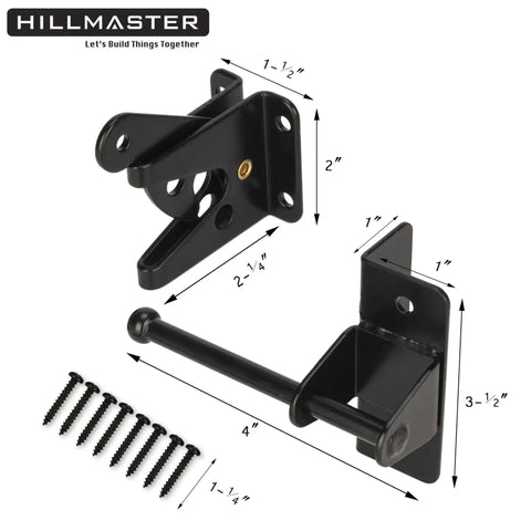 Self Locking Gravity Gate Latch For Wood Fences And Metal Gates Built Tough Heavy Duty Privacy Door Latch dimensions and screws