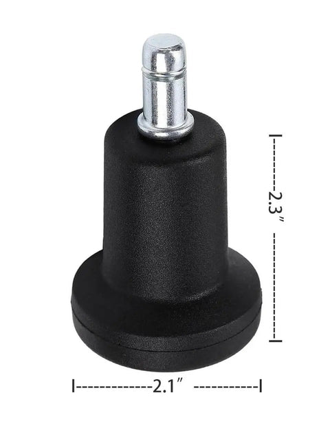 Non-swivel glide base component for All Purpose Ergonomic Stool With Adjustable Seat And Non Swivel Glide Base For Cleanrooms Labs Medical Offices