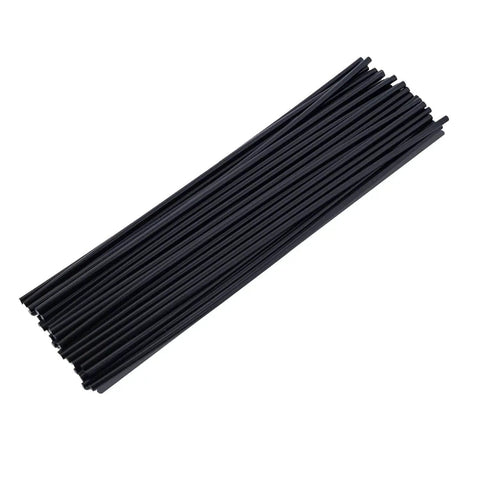Black HDPE Plastic Welding Rods Set 3 Sixteenth Inch Diameter 12 Inch Length 40 Pieces Total 40 Feet For Industrial Welding Projects High Density Polyethylene Sticks For Strong Joints By Mujoiny