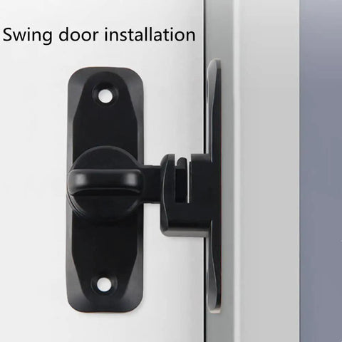 Upgrade heavy duty flip door latch that adapts from 90 to 180 degrees, delivering secure, rust resistant operation on door