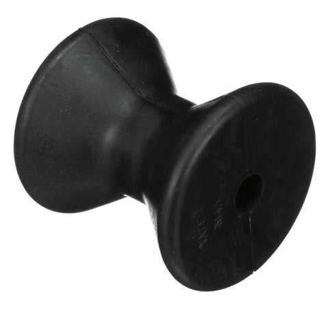 Bow Roller For Boat Trailer Molded Black Four Inch By One Half Inch Smooth Loading And Centering Cushioned Bow Protection Oil Fuel And Salt Resistant Replacement Part By Seachoice