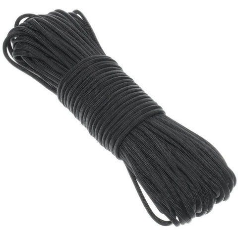 Close-up of 66ft nylon rope part of 25MM Pulley System, 2 Pcs M25 Pulleys Block with Rope and Hooks for lifting projects